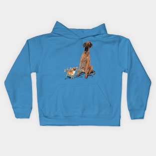 The Long and the Short and the Tall Kids Hoodie